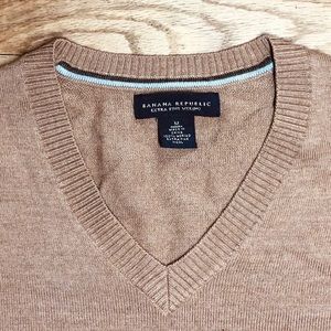 Banana Republic Merino Wool V-neck Sweater